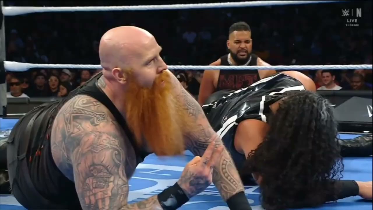 WWE SMACKDOWN UNCLE HOWDY & ERICK ROWAN VS SOLO SIKOA & TALLA TONGA 03/13/26