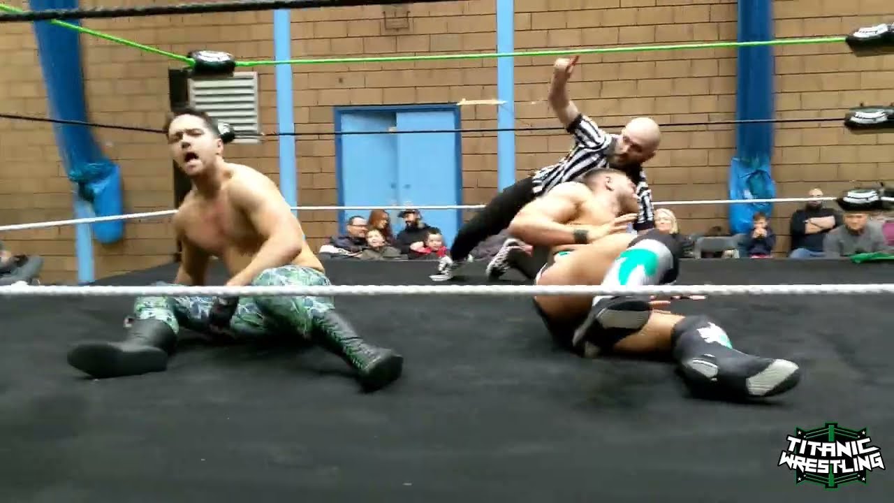 AYA Catch Title - Tucker vs Rocky Starr - Titanic Wrestling background