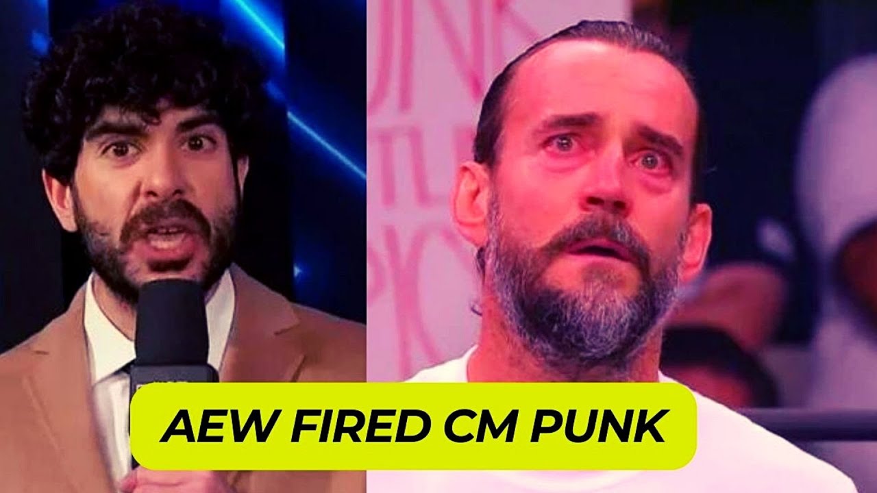 CM Punk Fired By AEW 😱😱 backdrop