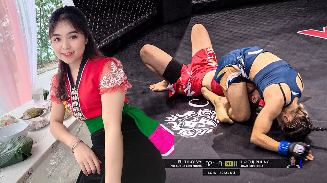 Lò Thị Phung - Cô giáo mầm non khuynh đảo sàn MMA khi chỉ cần 1 phút để hạ gục các đối thủ background