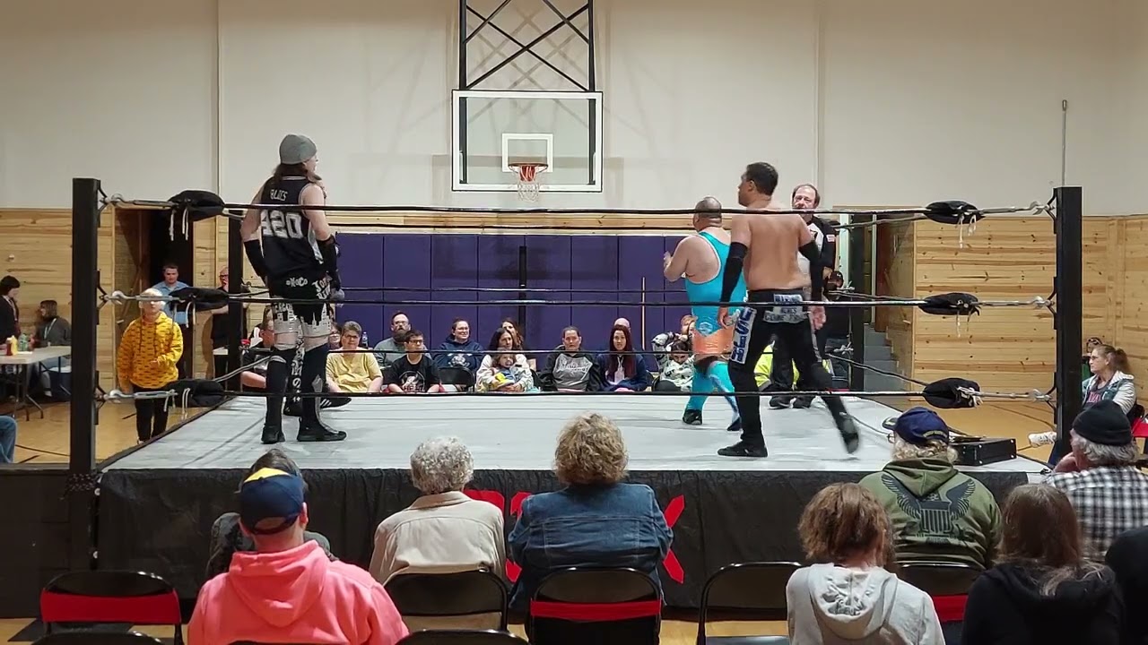 The Uprising (c) vs No Coast (BMFX Power Elite Tag Team Titles) - BMFX 3/19/22 background