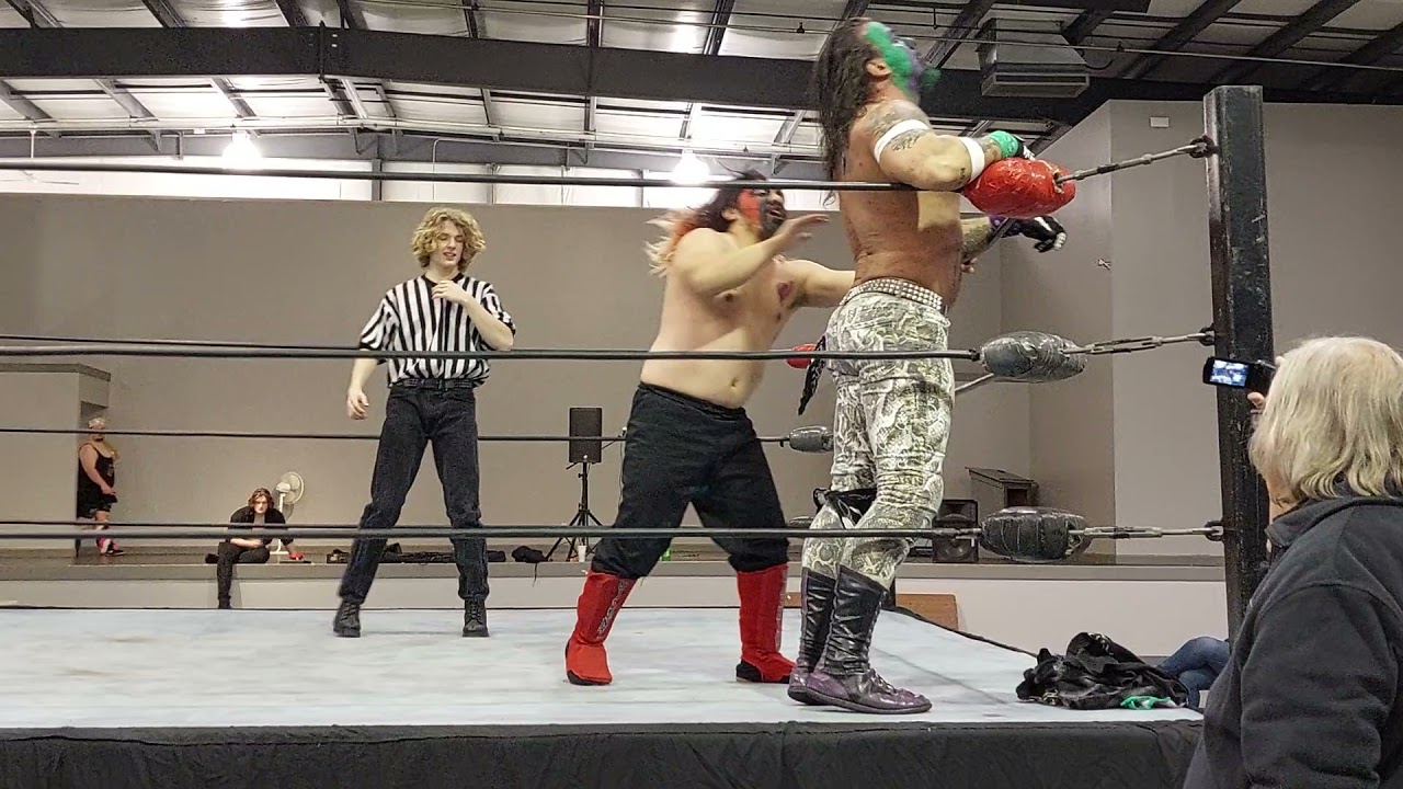 Draven Lee vs Sanji (c) & Draven Lee (c) vs Gavin Alexander (Multimedia Title) - 12/12/21 backdrop