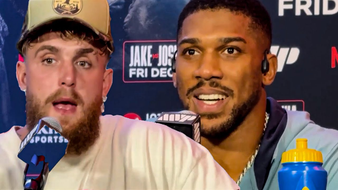 Anthony Joshua & Jake Paul | MEDIA Q&A | Netflix Boxing