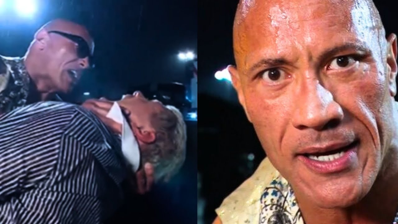 THE ROCK ASSAULTS CODY RHODES BACKSTAGE ON 3/25 WWE RAW ЁЯШ▒ background