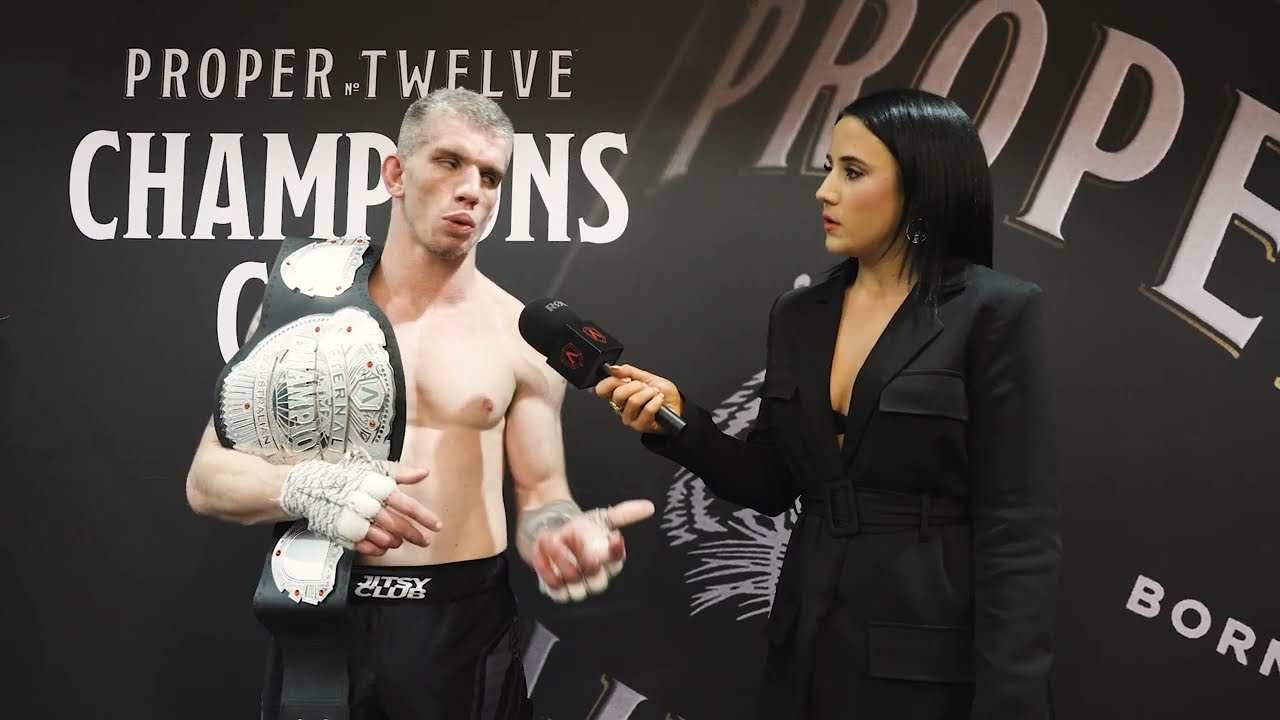 Eternal MMA 72: Justin Van Heerden Post Fight Interview: Australian Featherweight Champion background