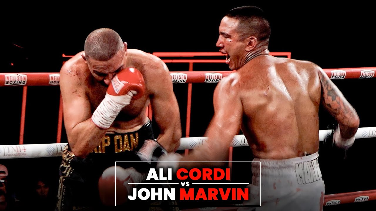 FULL FIGHT 🥊 BRUTAL KO!! Ali Cordi vs. John Marvin • 6x3 Cruiserweight | TM14 & Neilson Boxing