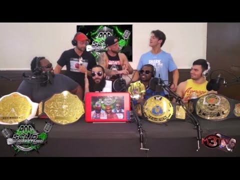 CXR & VBU Crash Roc Solid Wrestling Talk Podcast background