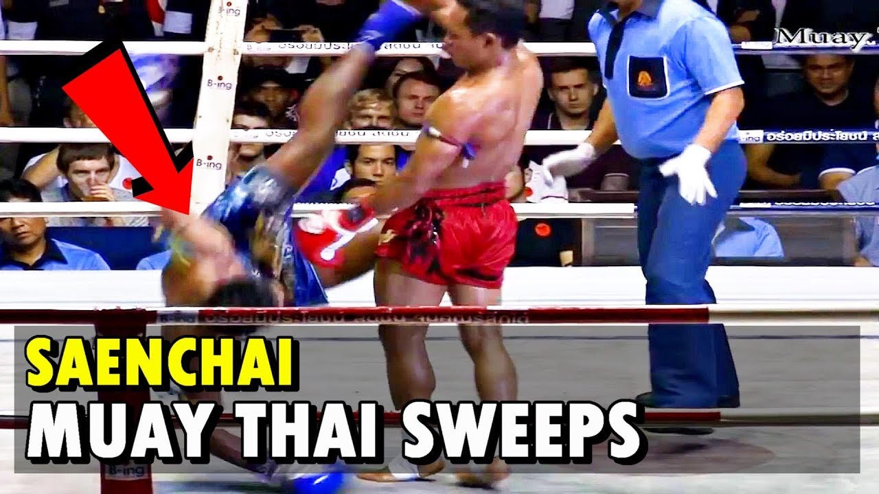 Saenchai's Best Muay Thai Sweeps (แสนชัย) | Saenchai Highlights background