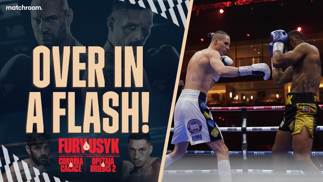 Daniel Lapin vs Octavio Pudivitr: Full Fight (Fury Vs Usyk Undercard) background