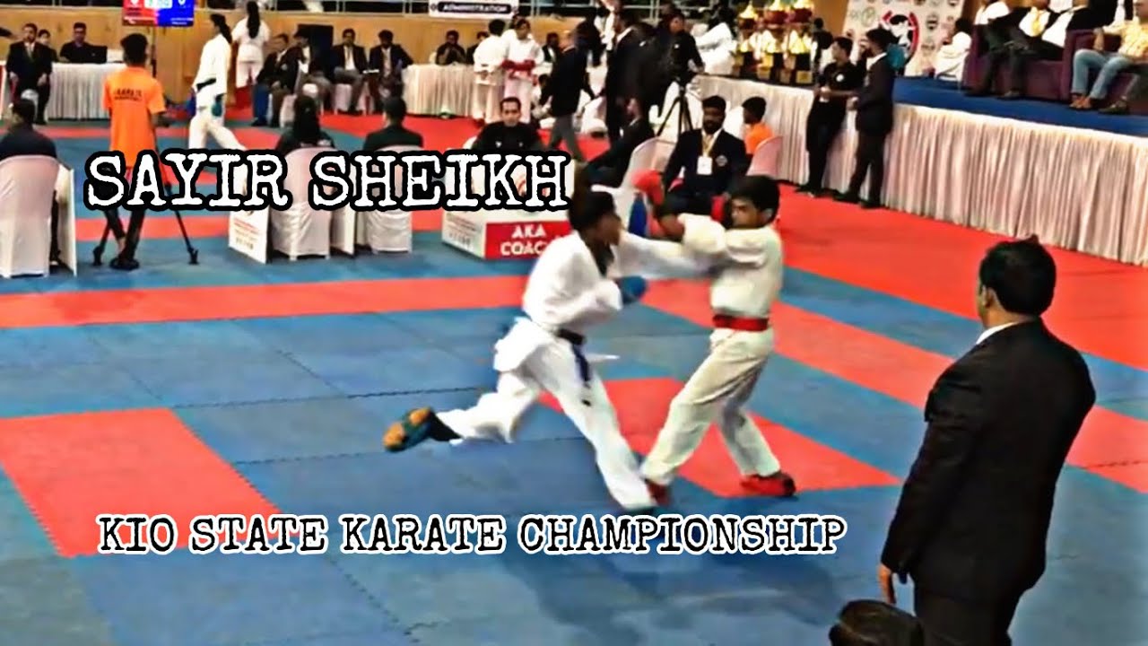 SAYIR sheikh | KIO State karate championship | karate kid on fire