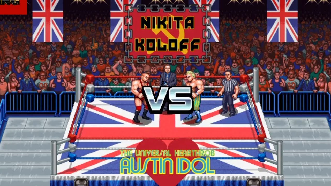 Nikita Koloff vs Austin Idol. RMW ALL In UK. RetroMania Wrestling