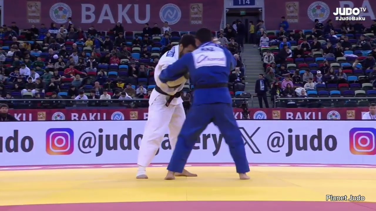 Khusen KHALMURZAEV 🇷🇺 🆚️ Yermakhan ANUARBEKOV 🇰🇿 | 2 раунд /-90кг | Большой Шлем Баку 2024