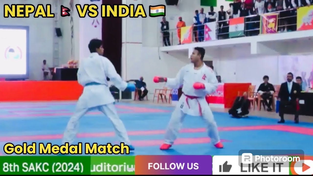 Team NEPAL๐ณ๐ต๐ด ( VS ) Team INDIA ๐ฎ๐ณ ๐ต | TEAM KUMITE FINAL | SOUTH ASIAN KARATE CHAMPIONSHIP BHUTAN ๐ง๐น background