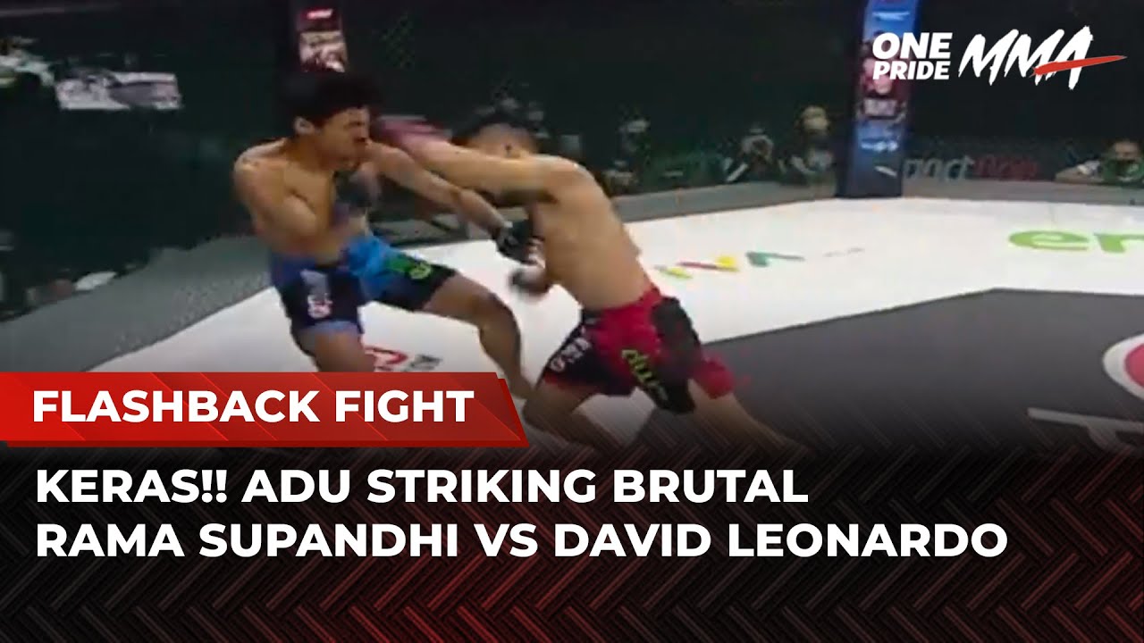 AGRESIF‼️Pertarungan Keras Rama Supandhi vs David Leonardo | Flashback Full Fight One Pride MMA