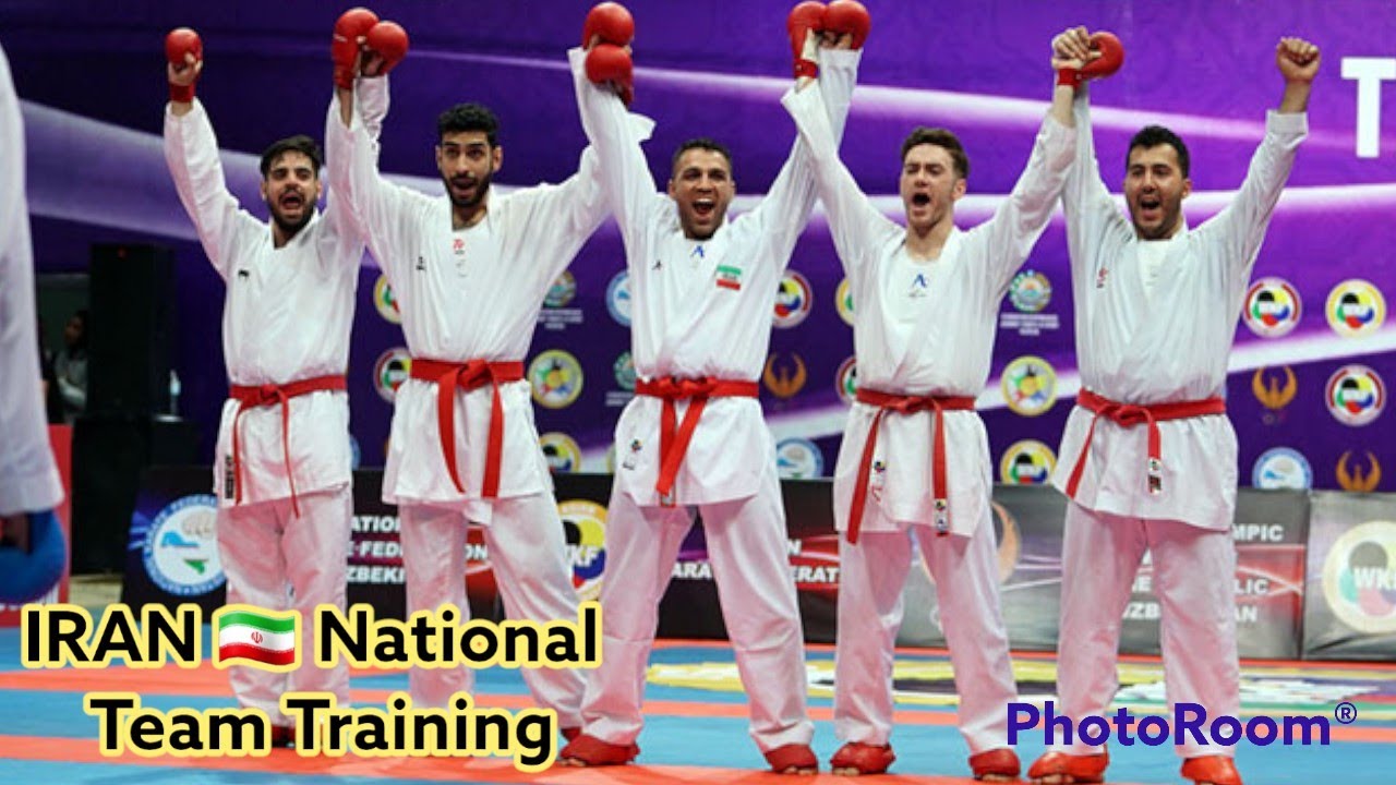 Iran Team Karate Training