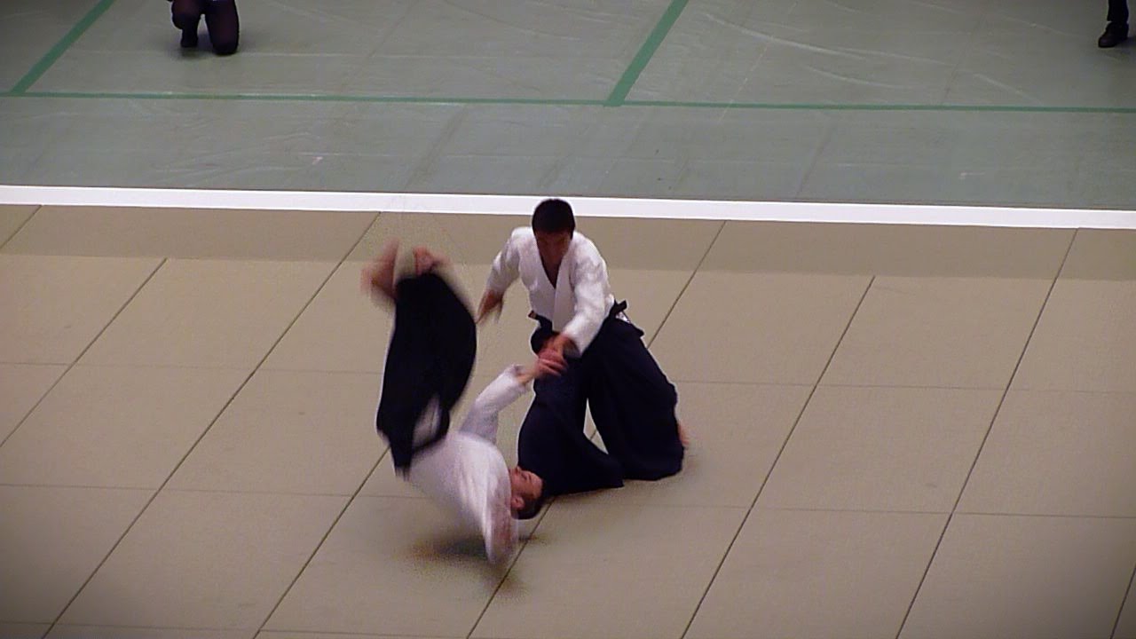 Aikido - Fujimaki Hiroshi (藤巻 宏) Shihan - 51st All Japan Aikido Demonstration 2013