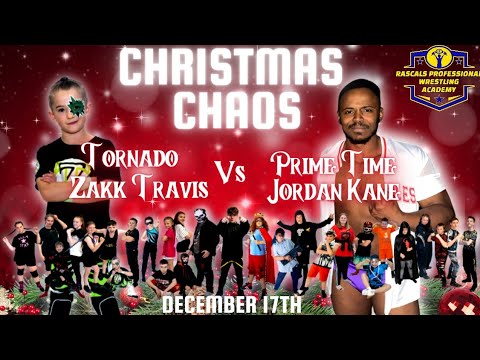 Rascals Children's Christmas Chaos Show - Match 2 'Tornado' Zakk Travis Vs 'Prime Time' Jordan Kane