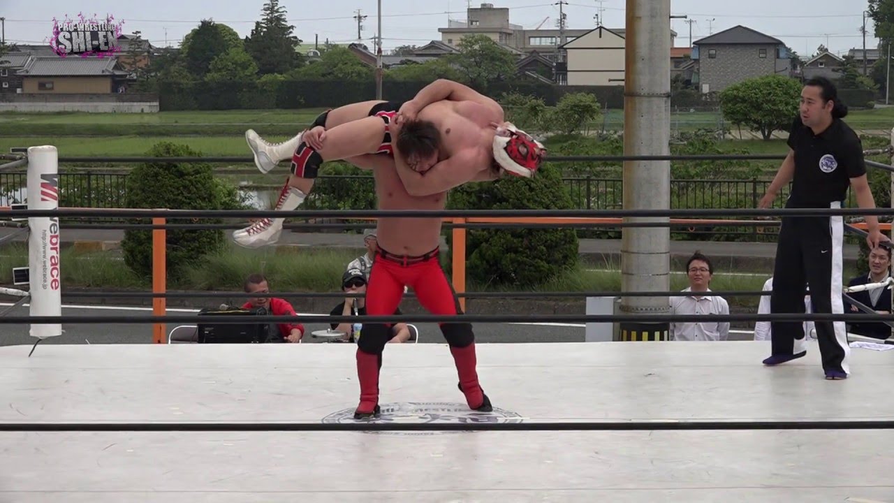 2016.5.7 プロレスリング紫焔三重キング観光サウザンド津店大会 セミファイナル background
