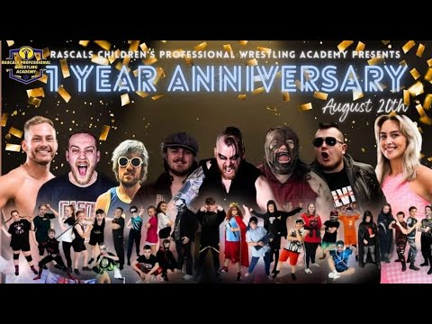Rascals Anniversary Show 2023 - Captain Orange Juice Opens The Show background