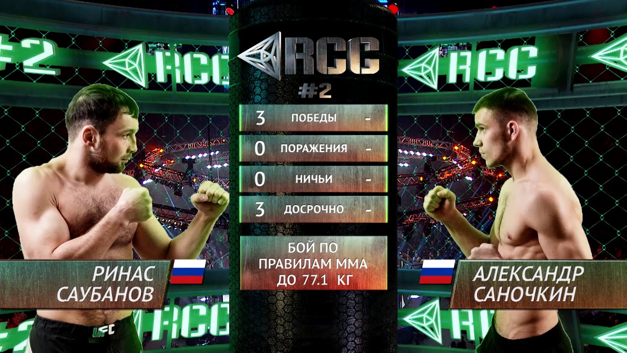 Ринас Саубанов vs Александр Саночкин / Rinas Saubanov vs Alexandr Sanochkin
