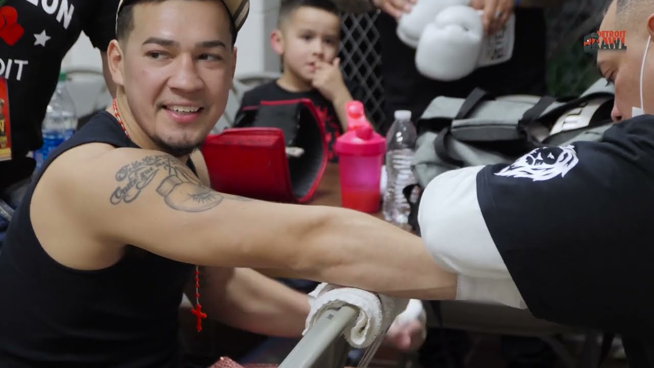 BEHIND THE SCENES ERIC DELEON DETROIT BRAWL