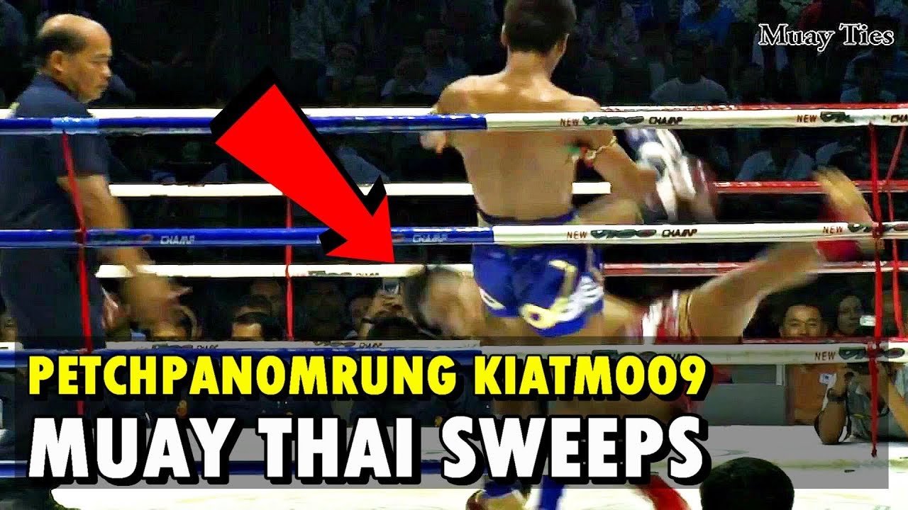 Petchpanomrung Kiatmoo9's Best Sweeps (เพชรพนมรุ้ง เกียรติหมู่ 9) | Muay Thai/Glory Kickboxing background