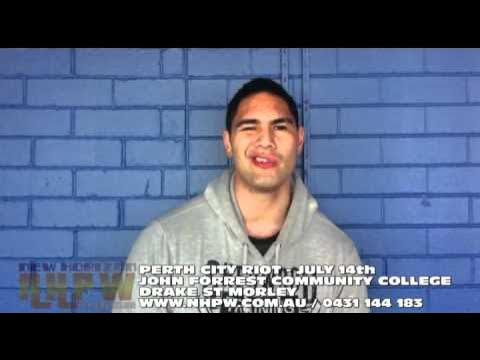 Perth City Riot - Rhys Youngblood