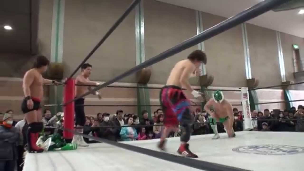 2015.3.15 プロレスリング紫焔新世界 メインイベント background