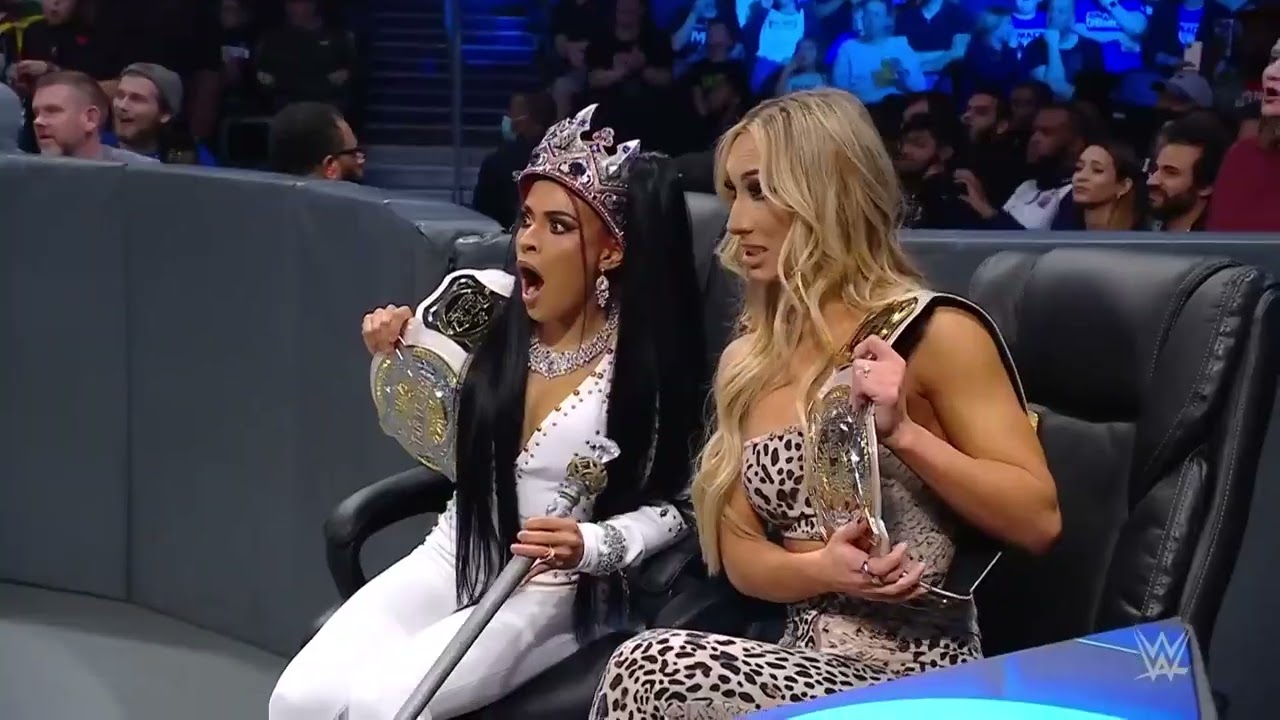 Liv Morgan & Rhea Ripley vs. Naomi & Sasha Banks: SmackDown, March 18, 2022