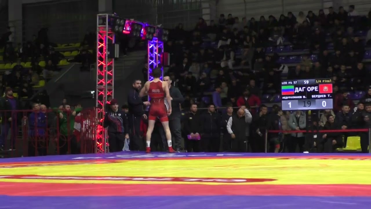 Шахбан Абдурахманов (Дагестан) - Тунджай Вердиев (РСО-Алания)