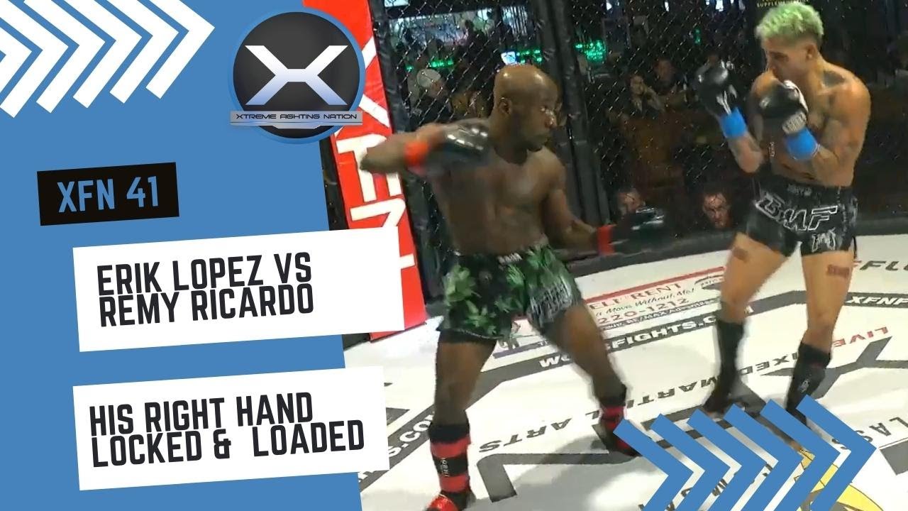 XFN 41 - Erik Lopez vs Remy Ricardo - Kick Boxing Division