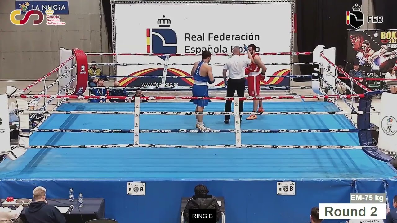 Aman Konsbekov (KAZ) vs. Yurii Zakharieiev (UKR) Boxam Tournament 2026 SF's (75kg)