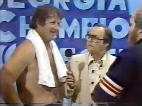 Ole Anderson and Terry Funk vs Jerry Roberts and Zane Hickey. Georgia 1980