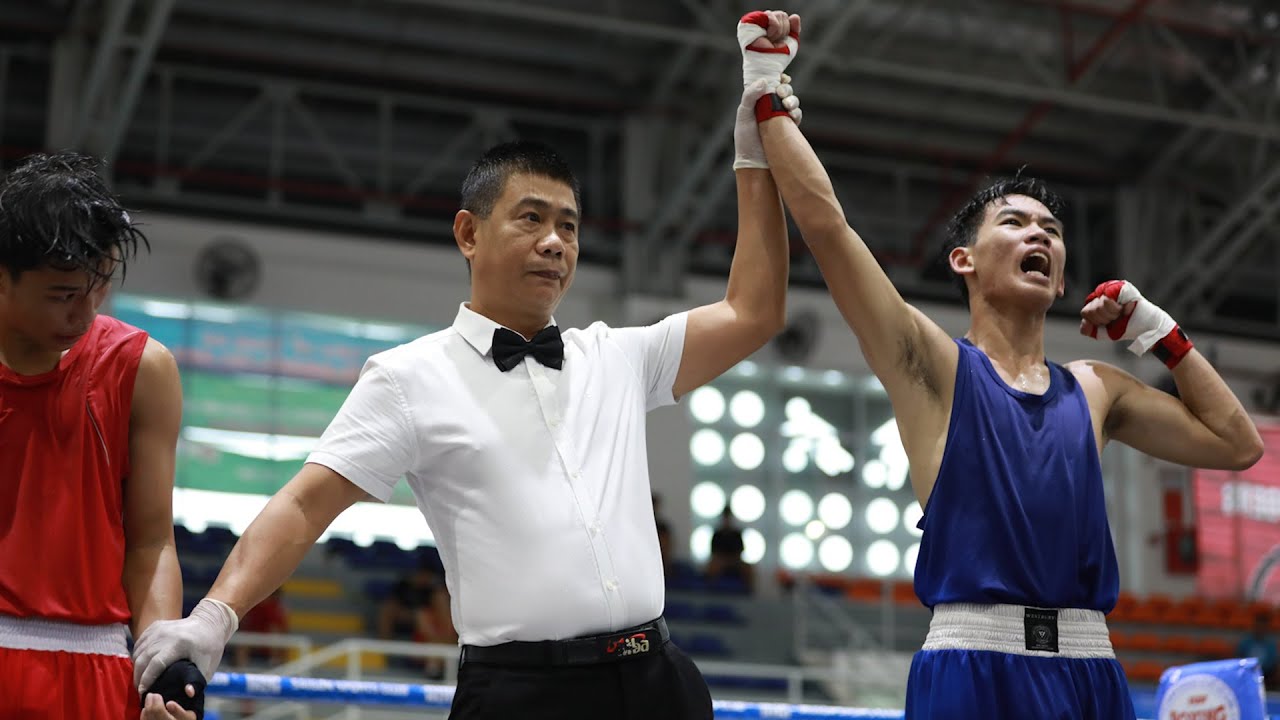 Lê Thành Long hạ võ sĩ An Giang, đoạt HCV boxing trẻ toàn quốc