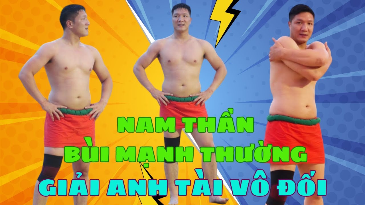 BÙI MẠNH THƯỜNG giải anh tài không có đối . Đấu Vật Traditional Vietnamese Mens Wrestling . background