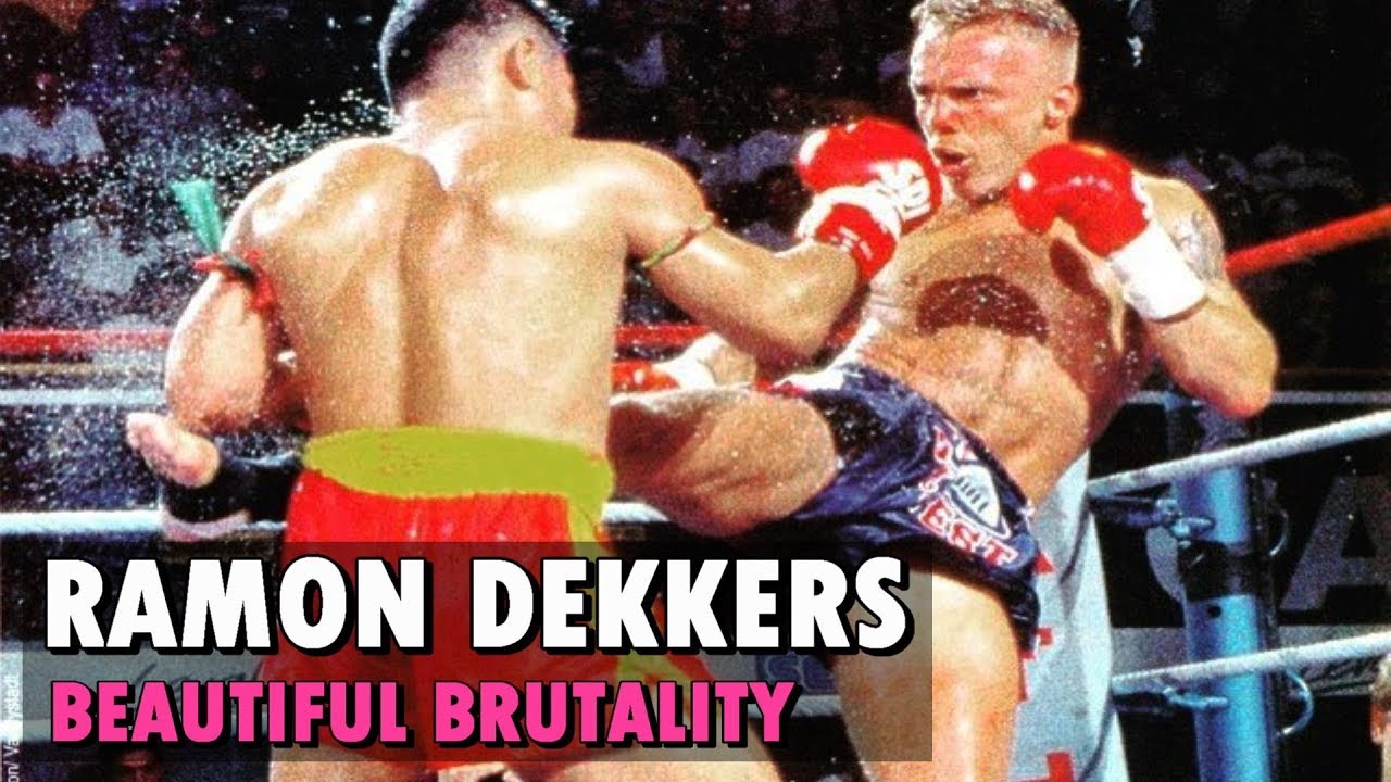 Ramon Dekkers - Beautiful Brutality (Knockouts & Highlights) | Muay Thai backdrop