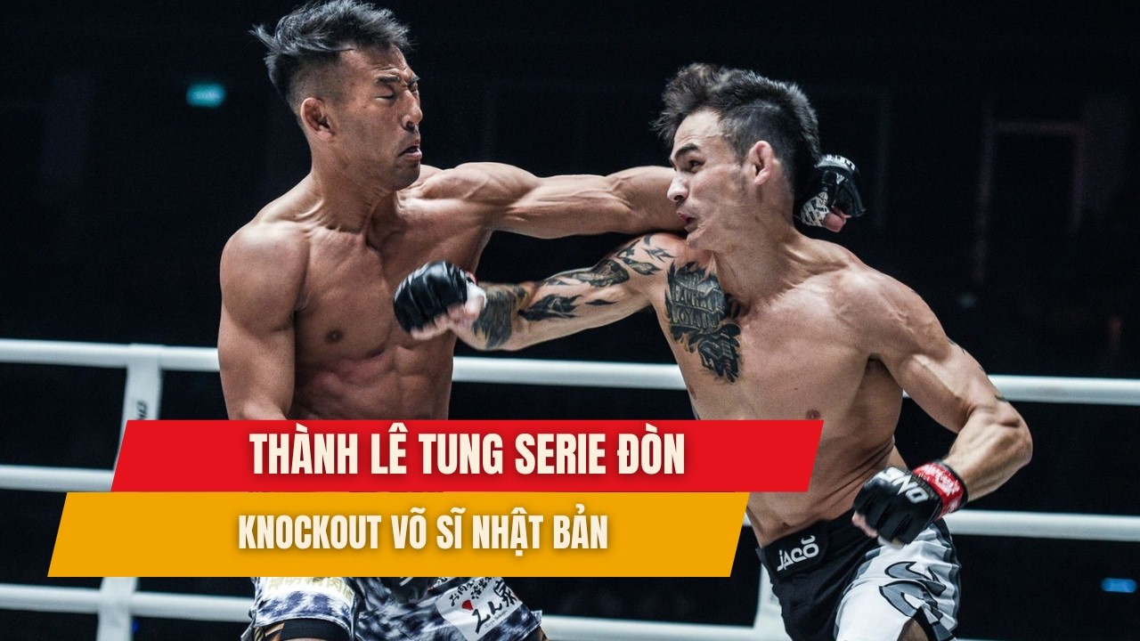 Thành Lê đấm gục võ sĩ Nhật Bản: Quá mạnh và nhanh | ONE Championship