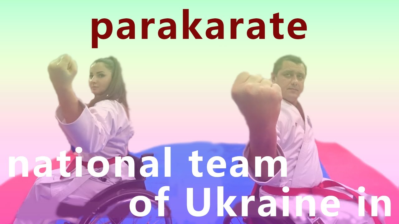 Parakarate. National team of Ukraine 2021. UKF background