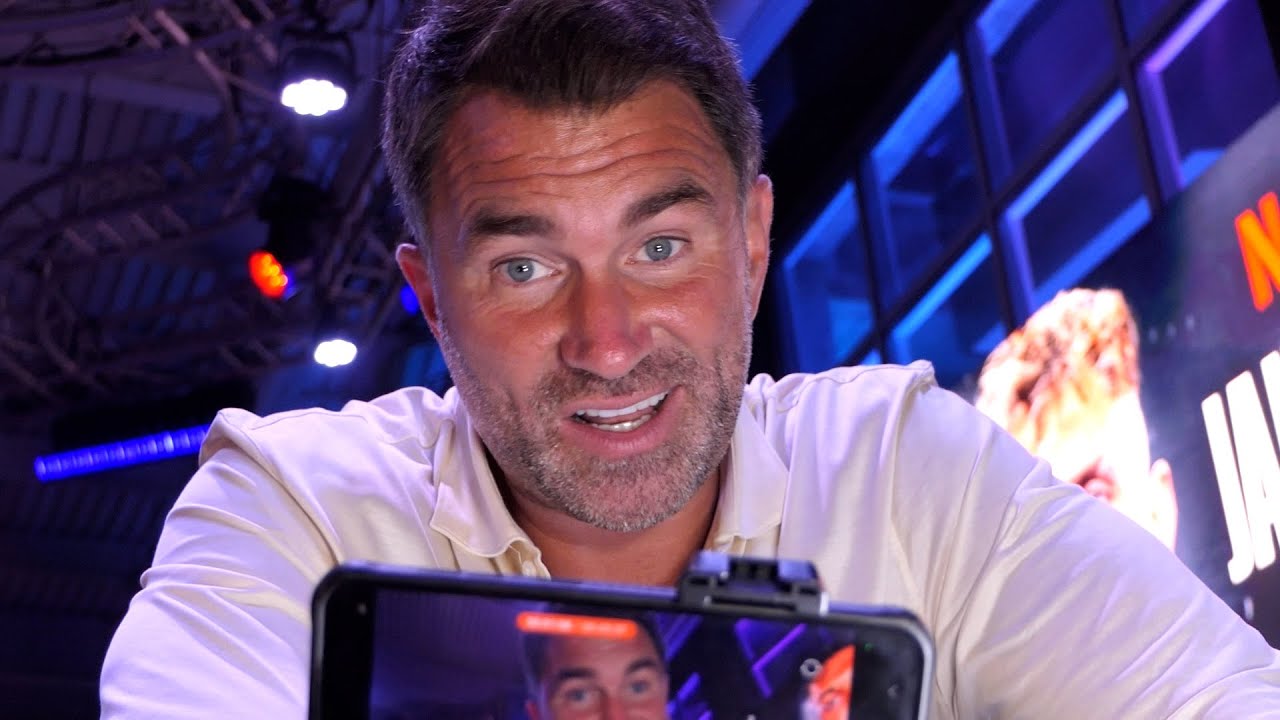 'Jake Paul aCRAZY F****R!!' - Eddie Hearn after BRUTAL JAW-BREAKER Anthony Joshua KO
