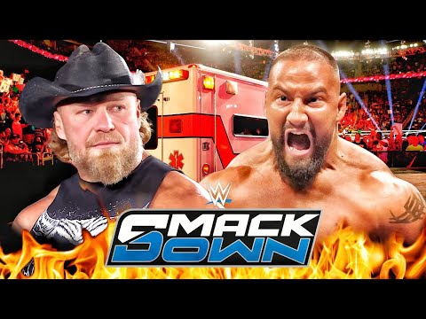 Brock Lesnar vs Bron Breakker Ambulance Match WWE SMACKDOWN 2K25 - The Beast Incarnate vs Big Dog