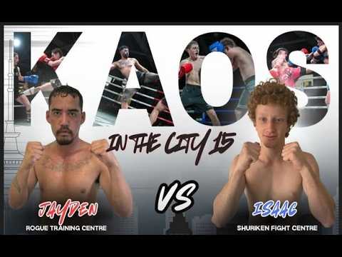 KAOS IN THE CITY 15 BOXING EVENT: ISAAC HILL vs JAYDEN LLOYD