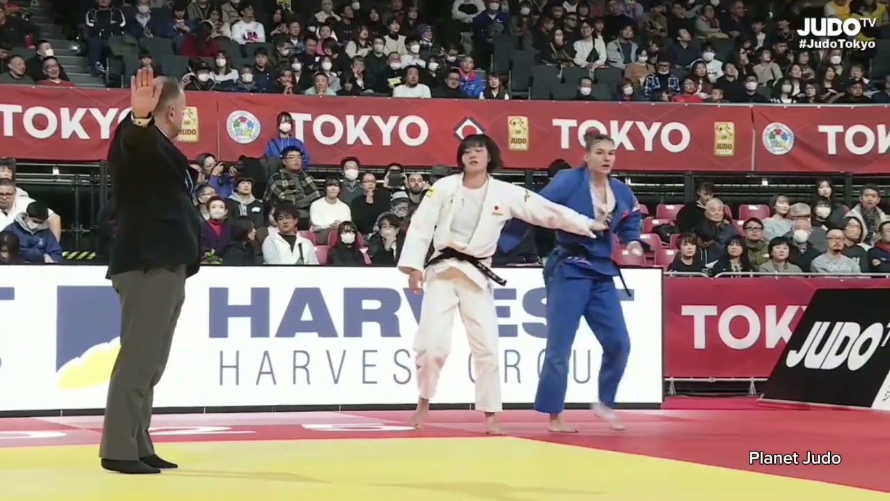 Shiho TANAKA 🇯🇵 🆚️ Katarzyna SOBIERAJSKA 🇵🇱 | полуфинал /-70кг | Большой Шлем Токио 2025