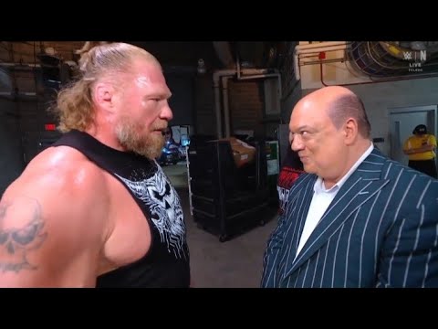 Brock Lesnar & Paul Heyman backstage segment _WWE Smackdown Highlights 19 September 2025
