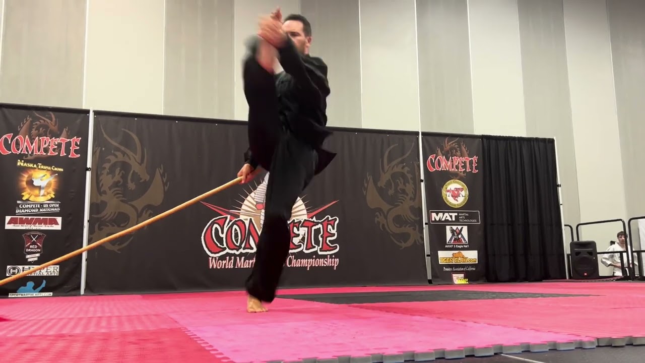 Brett Thomason Men's Chinese Weapons - Compete Internationals 2025 background