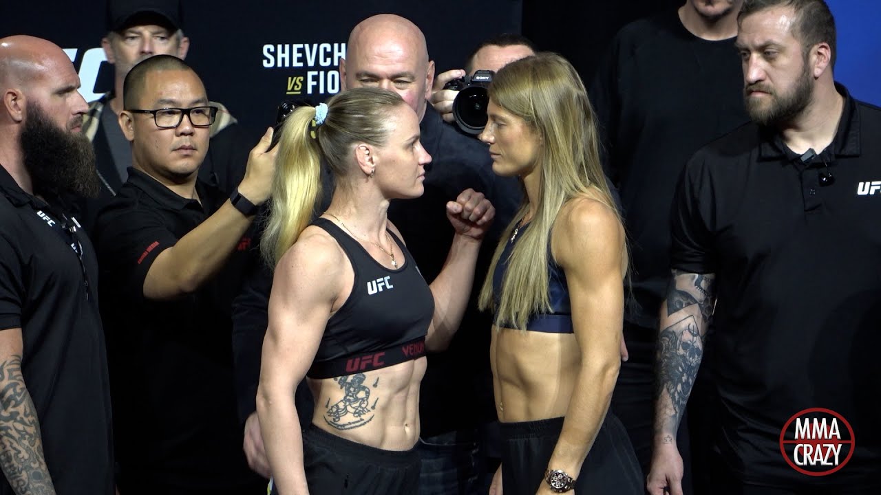 UFC 315: Valentina Shevchenko vs. Manon Fiorot Weigh in Face Off
