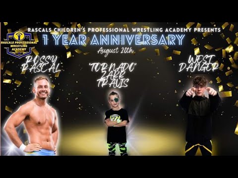 Rascals Anniversary mega Show Match 6 - Rossy Rascal vs West Danger vs 'Tornado' Zak Travis