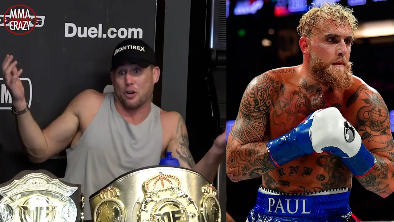 Darren Till won't "Waste his Breath" on Jake Paul "NO ONE WANTS TO FIGHT" background
