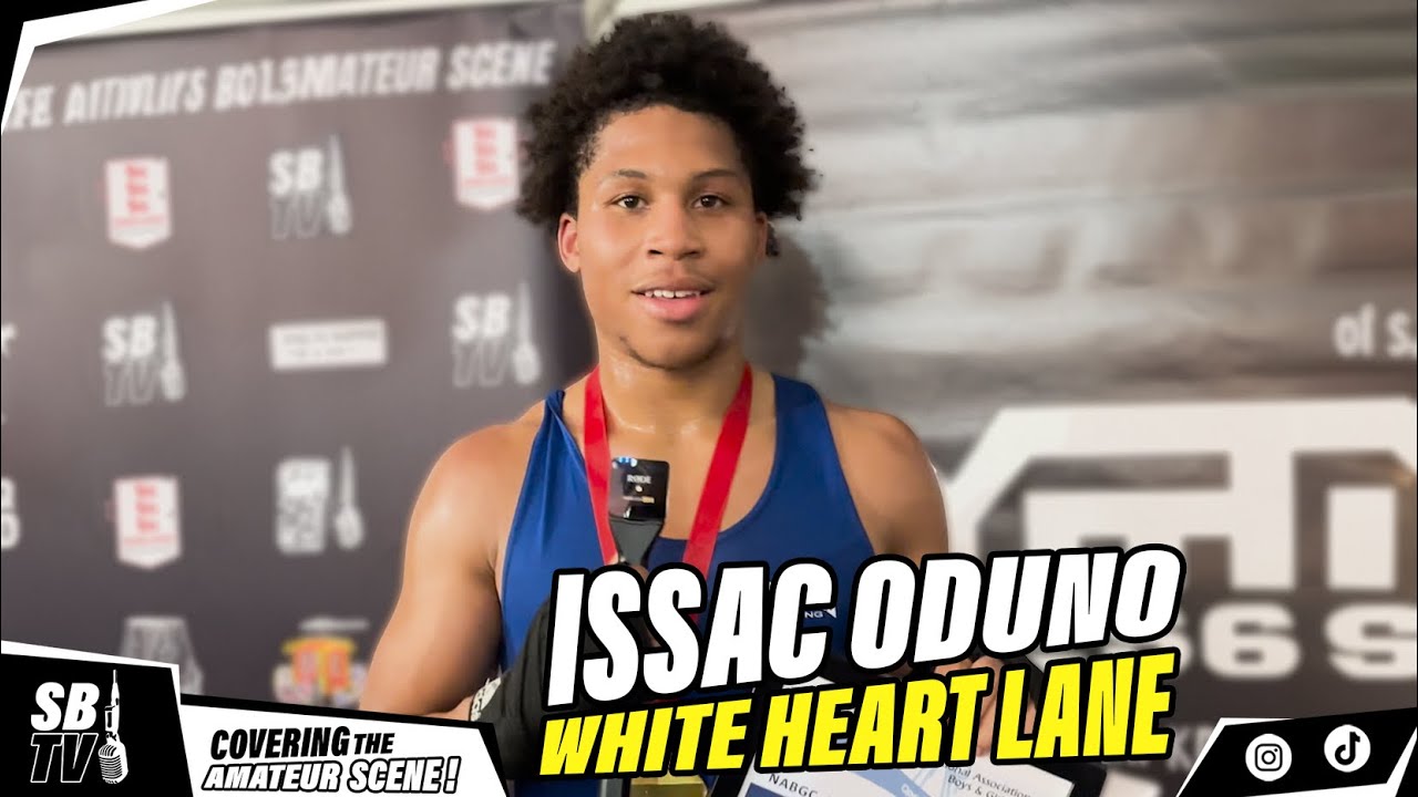 3rd RND I HAD TO LOCK IN -I KNEW ID GOT HIM -ISAAC ODUNAYO background