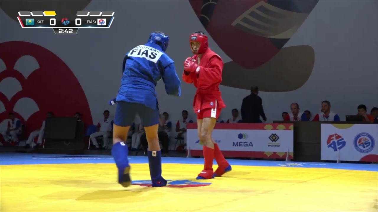 SMAILOV Assylbek vs BOLOTSKIKH Evgeny. World SAMBO Cup 2023 in Kyrgyzstan