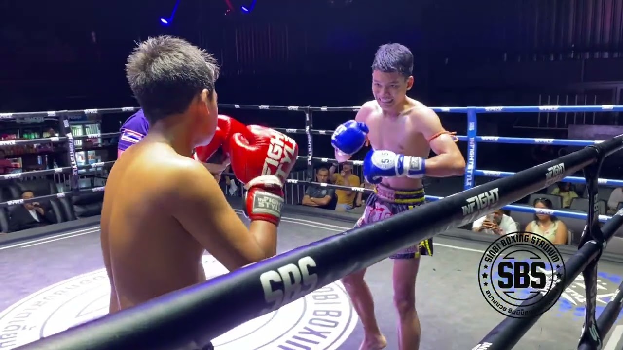 Dawud Sinbi Muay Thai 🇹🇭 (red) v Sonram Tiger Muay Thai🇹🇭 (blue)